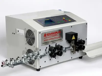 Fuldautomatisk 25mm² Trådskære- og Afstrippemaskine WPM-MAX1-8