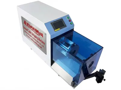Halvautomatisk Koaksial Afisoleringsmaskine til 5-35mm Kabler WPM-35120