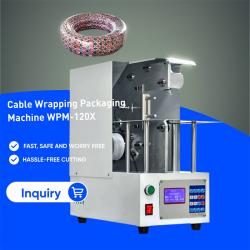Semi-Auto Kabel Indpakning Packer WPM-120X - Oprulnings- og bindemaskine
