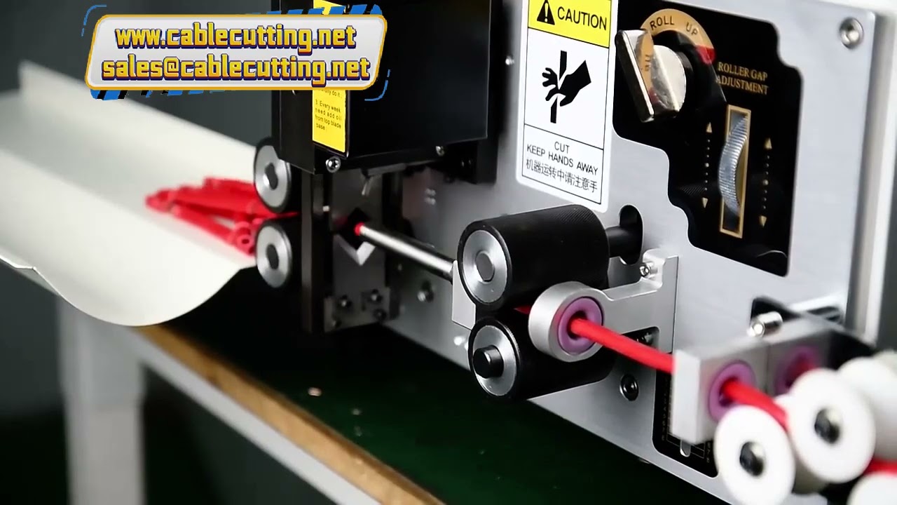 Elektrisk Kabelafisolerings- og Skæremaskine | 0,1-10 mm²
