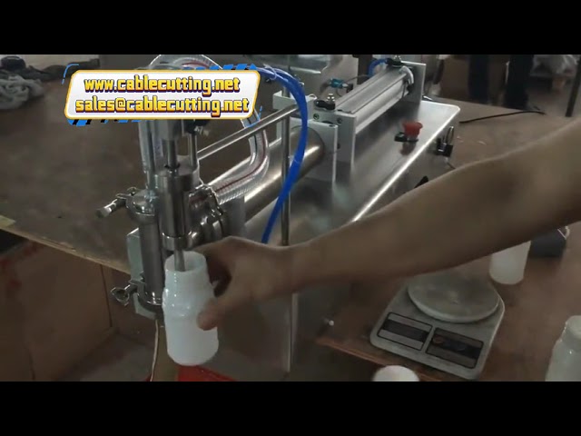 Small 10ml 30ml 300ml glass bottle perfume water milk wine juce beverage liquid soap filling machine