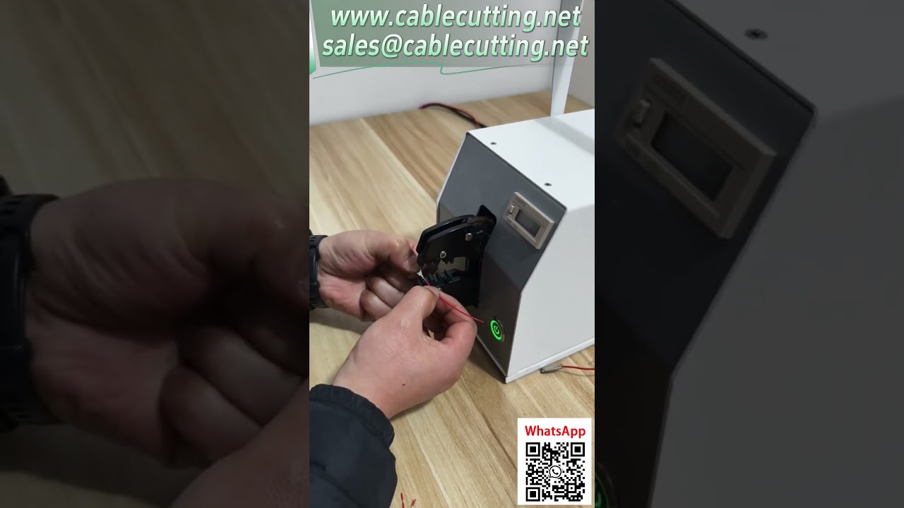 電動端子機  精準壓接0.14線徑小端子