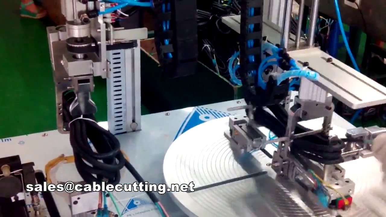Large Power Cord 8-Type Automatic Winding Cable Tie Twist Machine