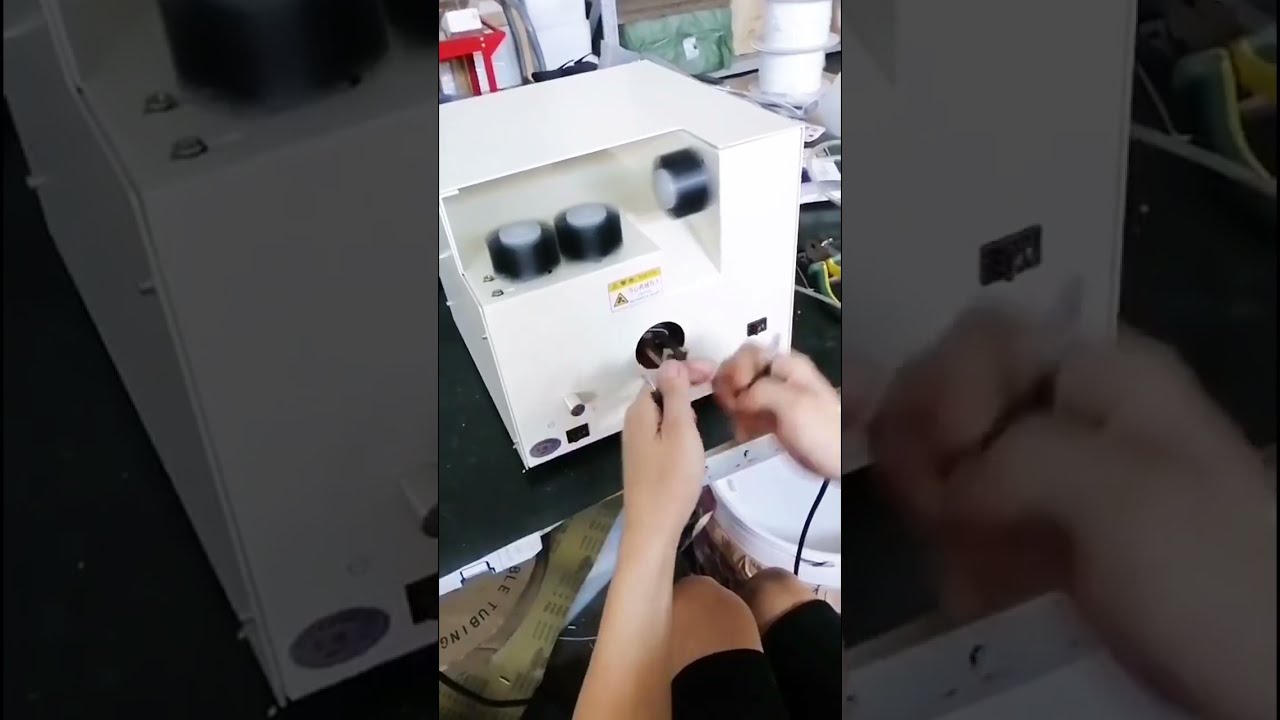 Three Brush Wire Twisting Machine Brushing Open and Twisting Shielding Layer #machine #factory