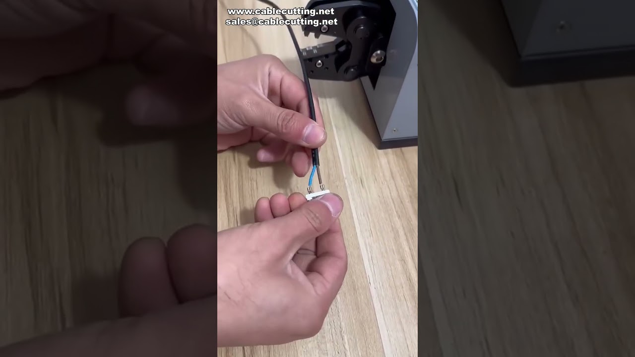 Efficient Plug Wire Crimping One Step Success for Increased Productivity