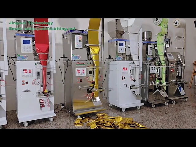 Multifunktionel 3-i-1 VFFS maskine til pulver, granulat & te - Automatisk pakning