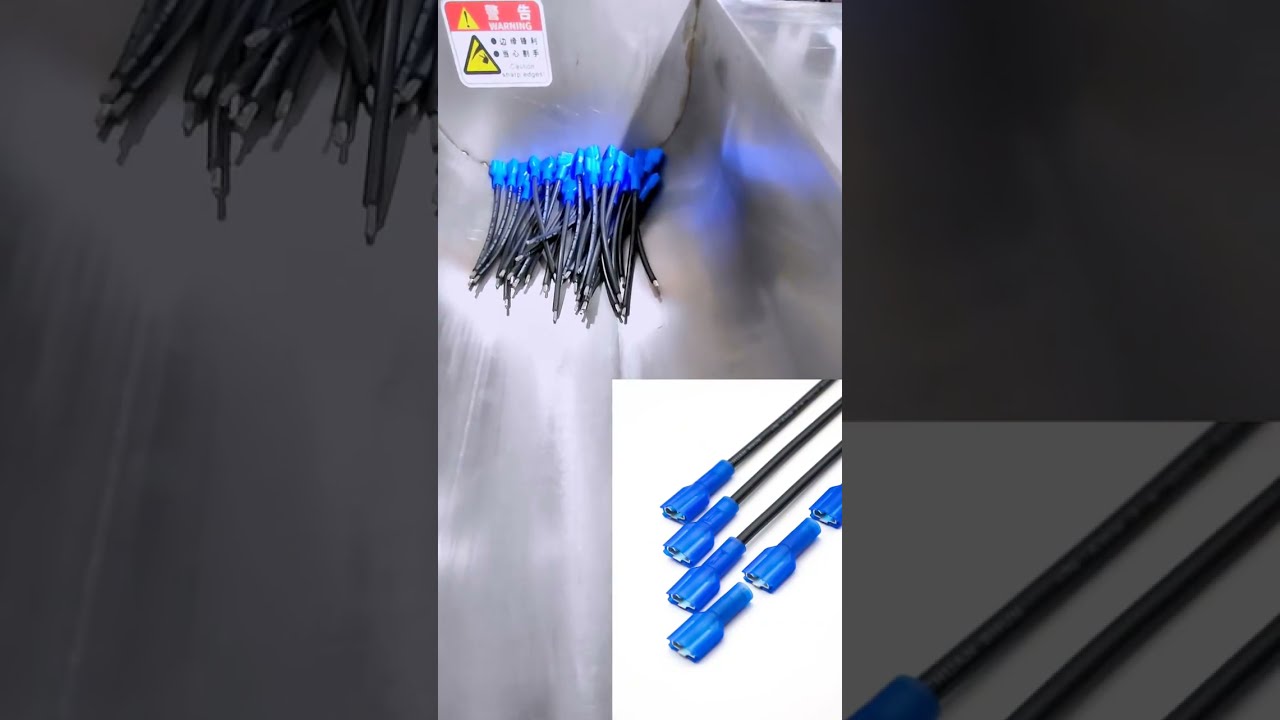 Loose Piece Insulated Terminal Wire Harness Processing #machine  #factory