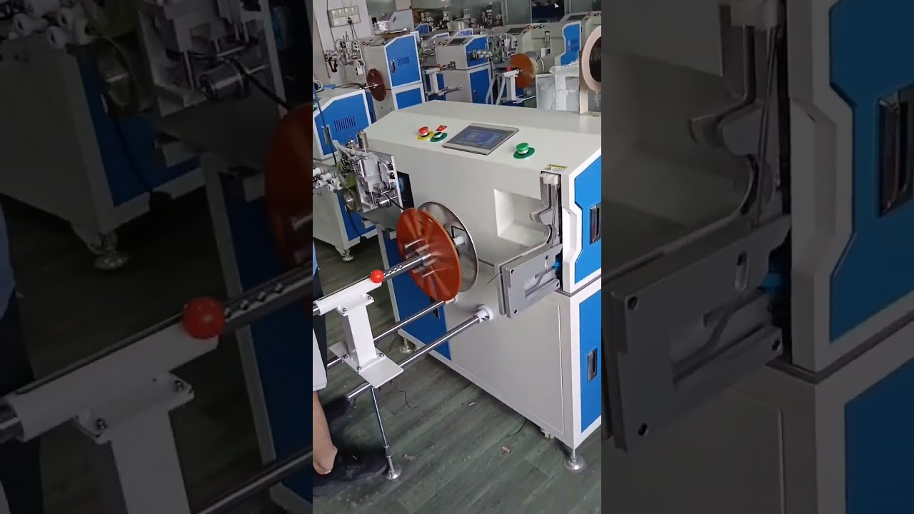 Automatic Sorting Tube Winding, Cutting & Coiling All in One Machine with Precise Metering #machine