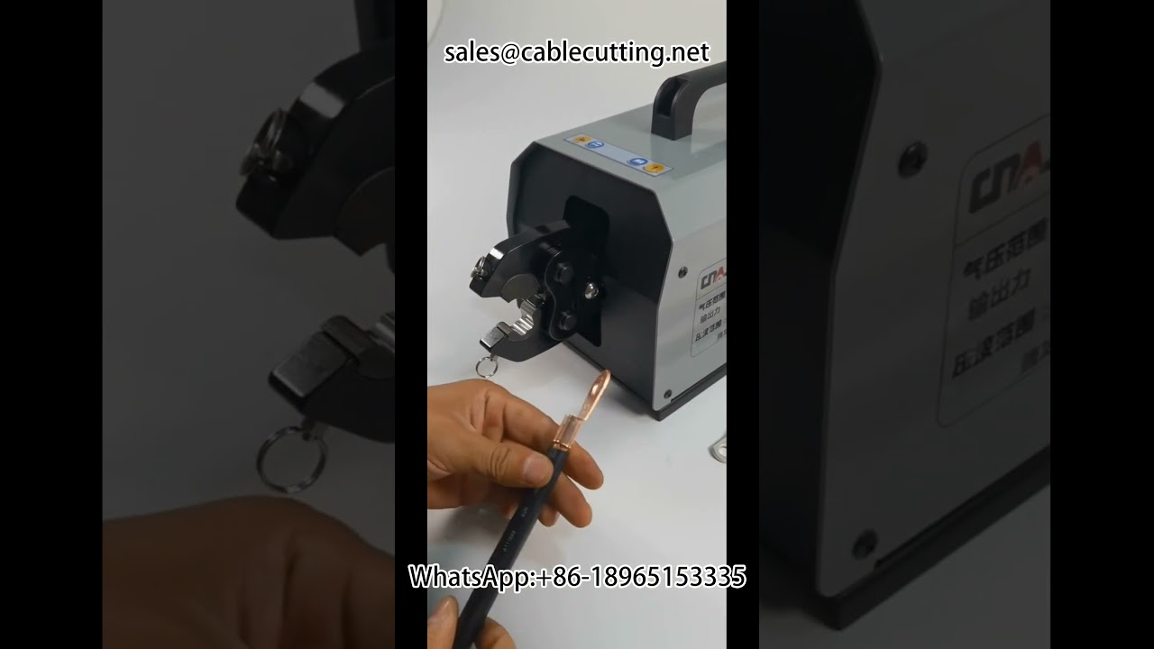 120L pneumatic crimping pliers, crimping phoenix open nose 300A one time moulding