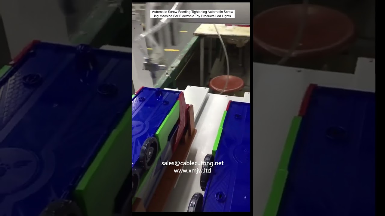 Automatic Screw Feeding Tightening Automatic Screwing Machine For Electronic Toy Products Led Lights