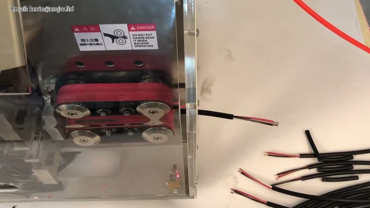 Touch Screen SWT508 YHT2 Wire Peeling Stripping Cutting Machine Automatic Double Round 5 Cores Cable