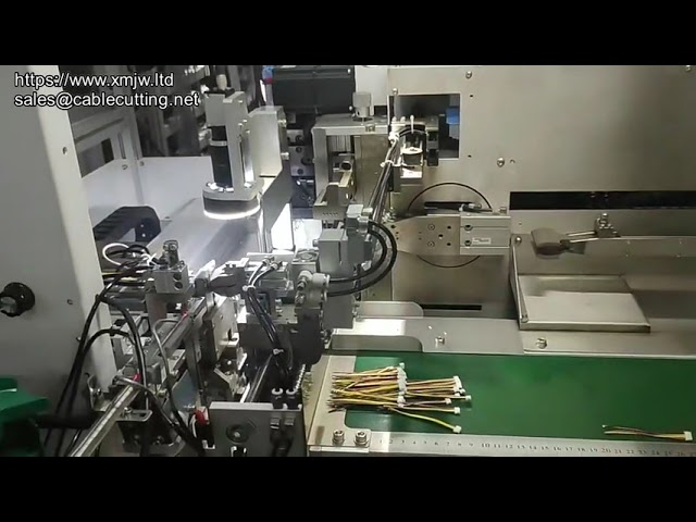 Full Automatic Double Ends Wire Cable Crimping Terminal Housing Inserting Machine Automatic Insert H