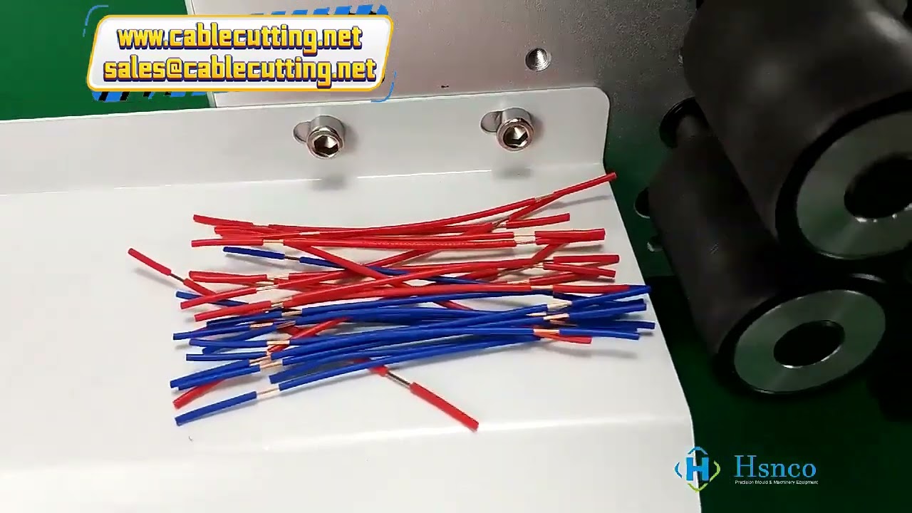 Wire Stripping Machine Cable Cutting Peeling Machine for Wire 0 02mm2 to 2 5mm2