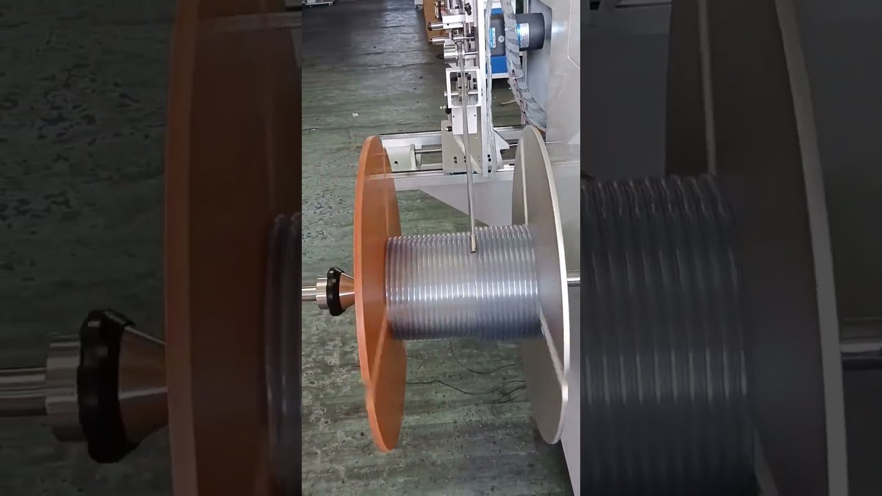 Automatisk meteroptælling, traversering, skæring og slangerulning – 50 kg kapacitet til PU-luftslanger