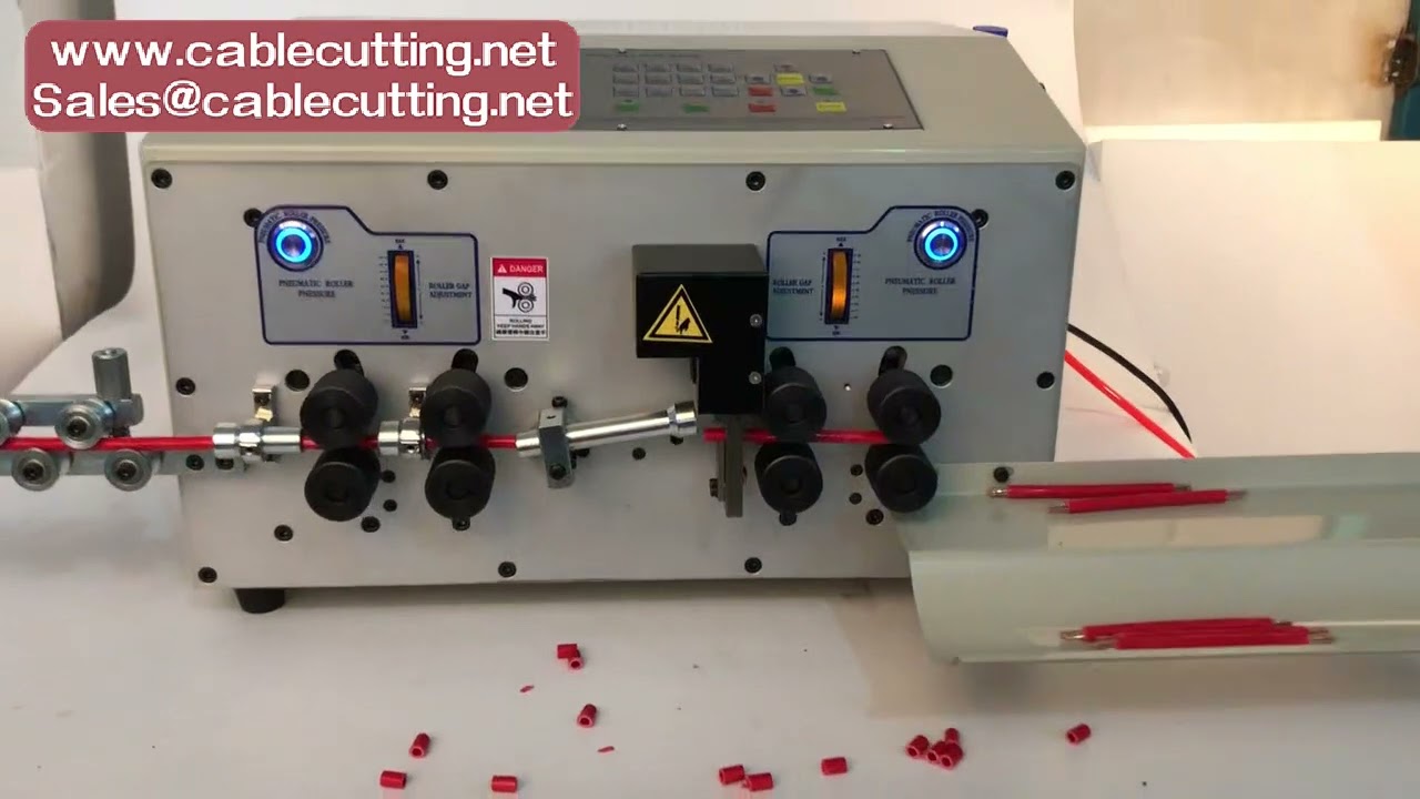 Wheels Electric Automatic Wire Stripping Machine Section 1 to 70mm2 1500W Scrap Cable Wire Peeling S