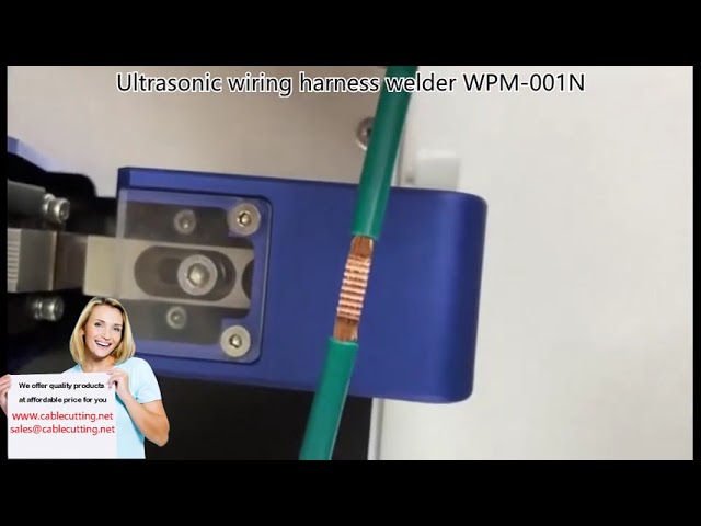 Effektiv ultralyds svejsning til ledningsbundter med WPM-001-N