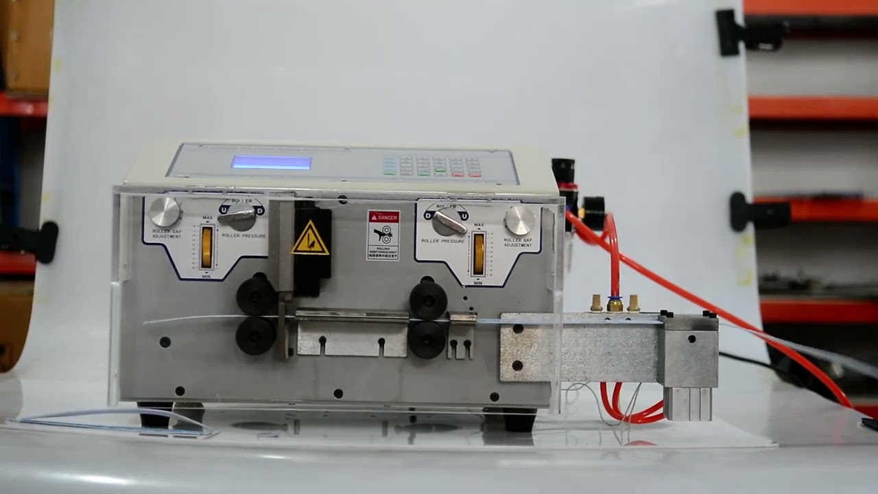Automatic Computer Wire Stripping Peeling Cutting Machine SWT-508 P-X-2 for Flex Flat Mould
