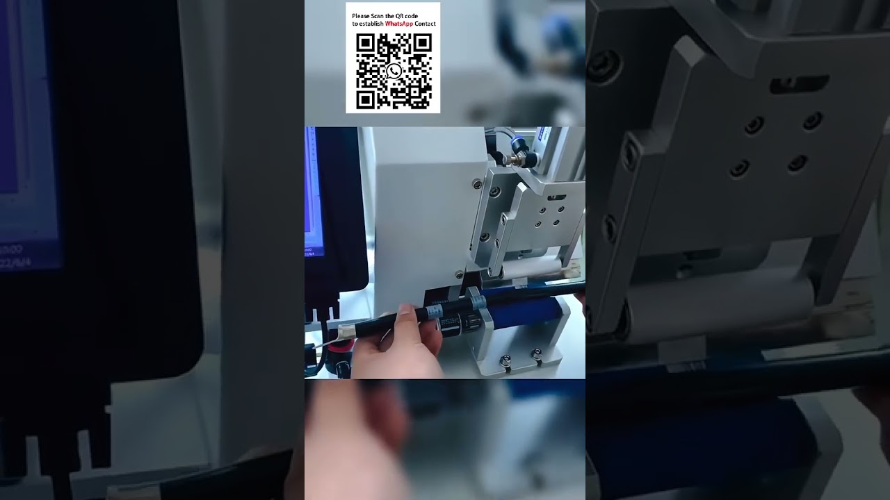 Fully Automatic Wire Harness Label and Flagging Wrapping Machine | Labeling Automation