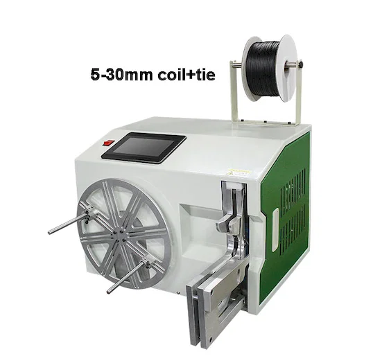 Auto Wire Rewind Binding Machine WPM-212A Video